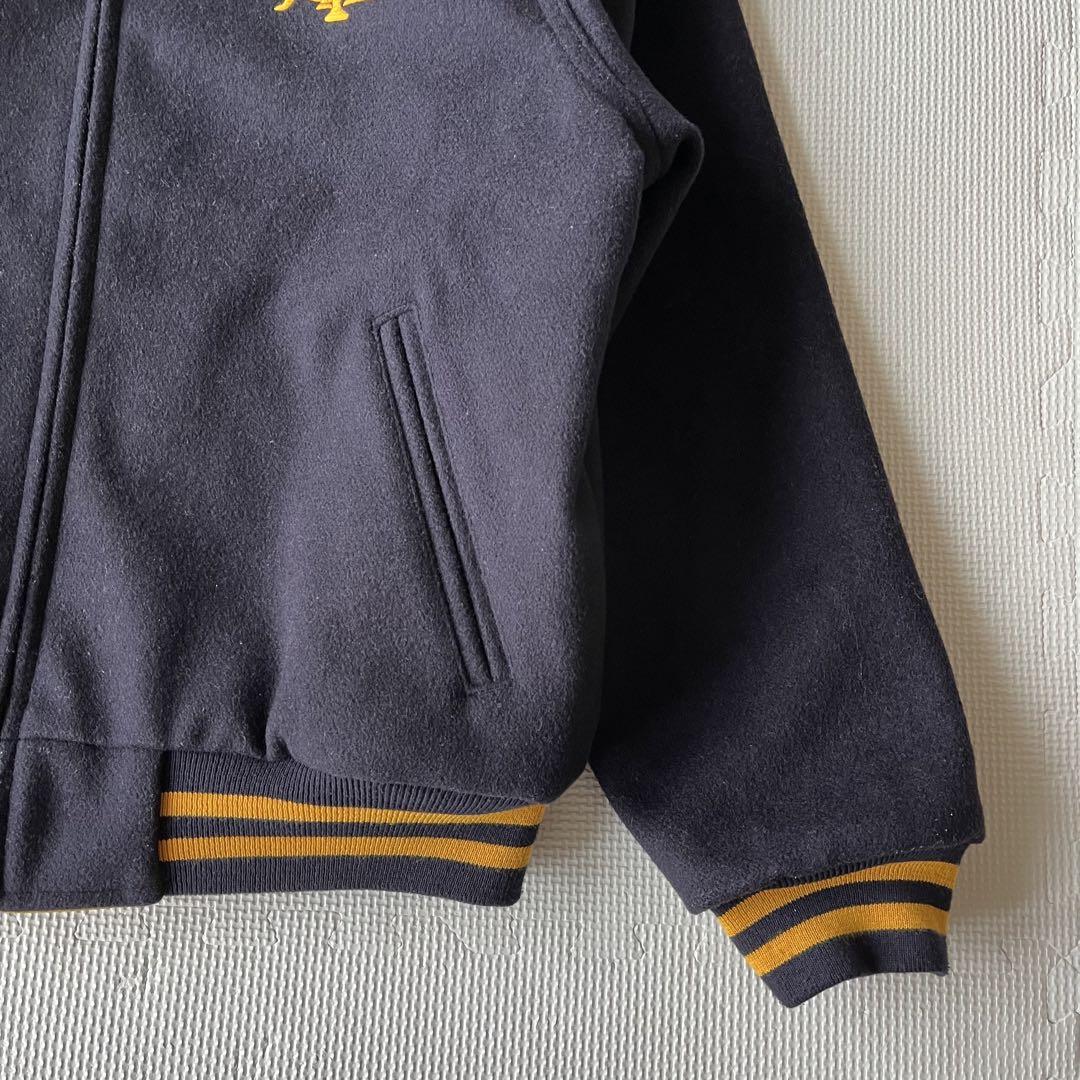 【美品】POLO SPORT リバーシブル スタジャン ウール ナイロンL 古着