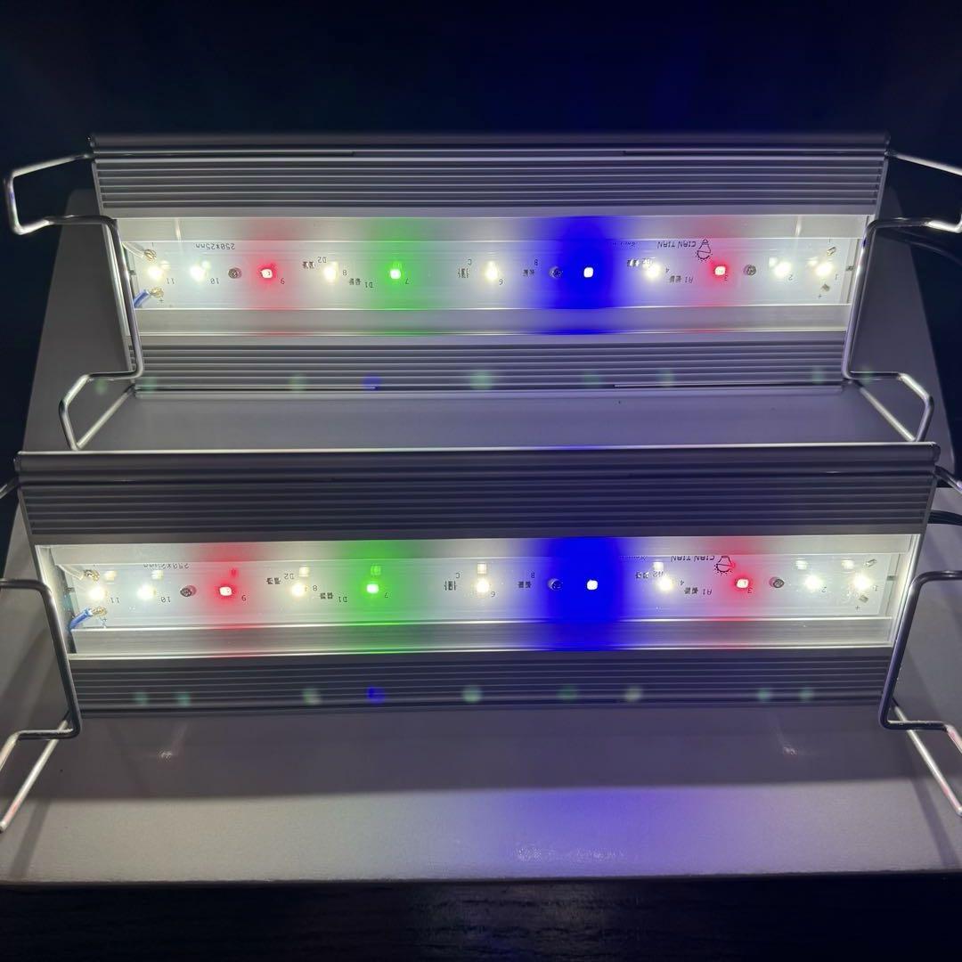 アクロ TRIANGLE LED GROW 300×2灯 スタンド付