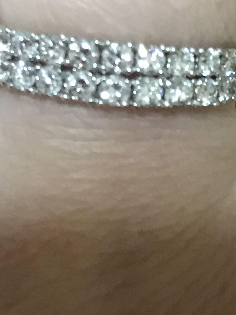 ❤️pt900 ダイヤモンド1ct up❤️2連エタニティリング❤️