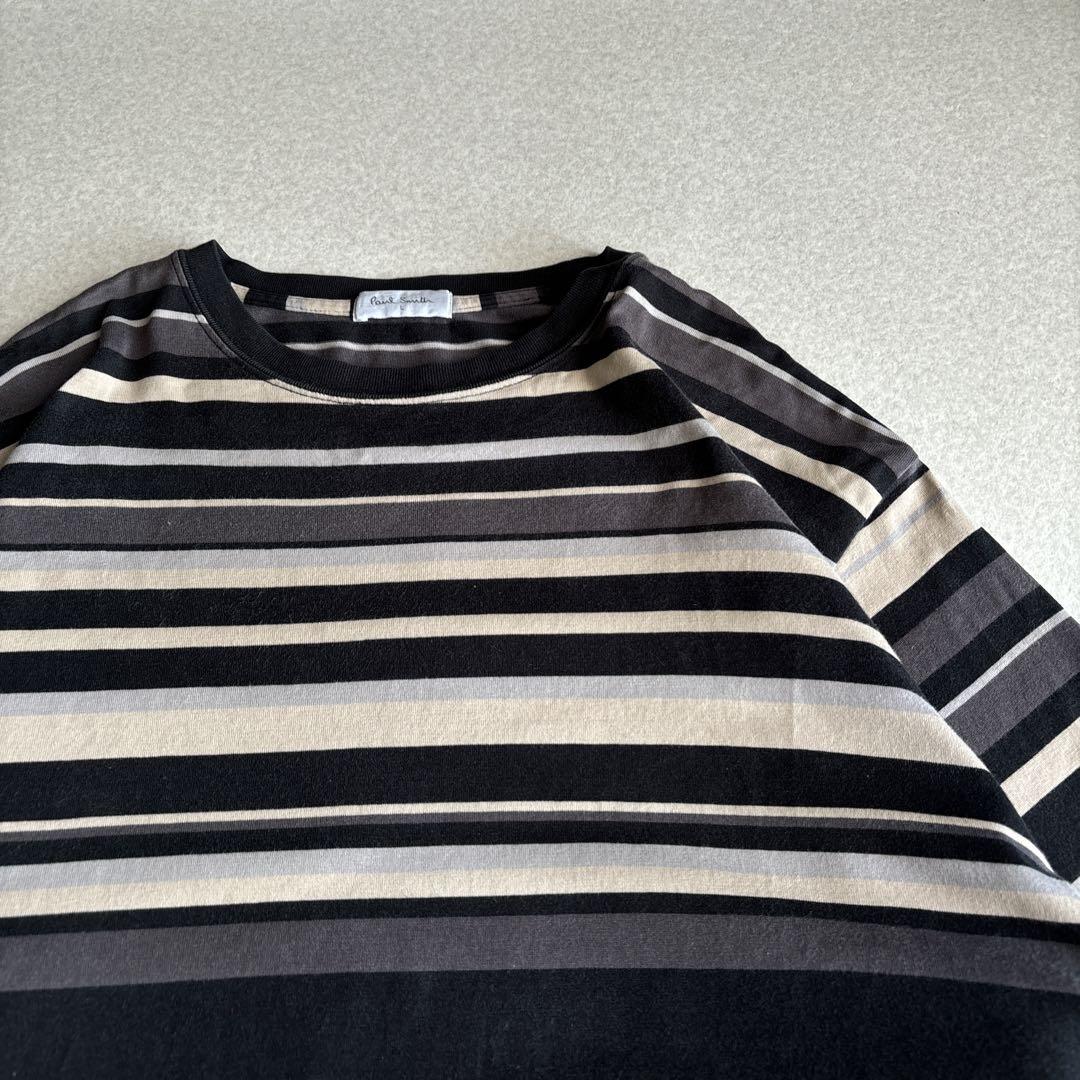 (古着)00s paul smith ボーダーロンT カットソー　cityboy