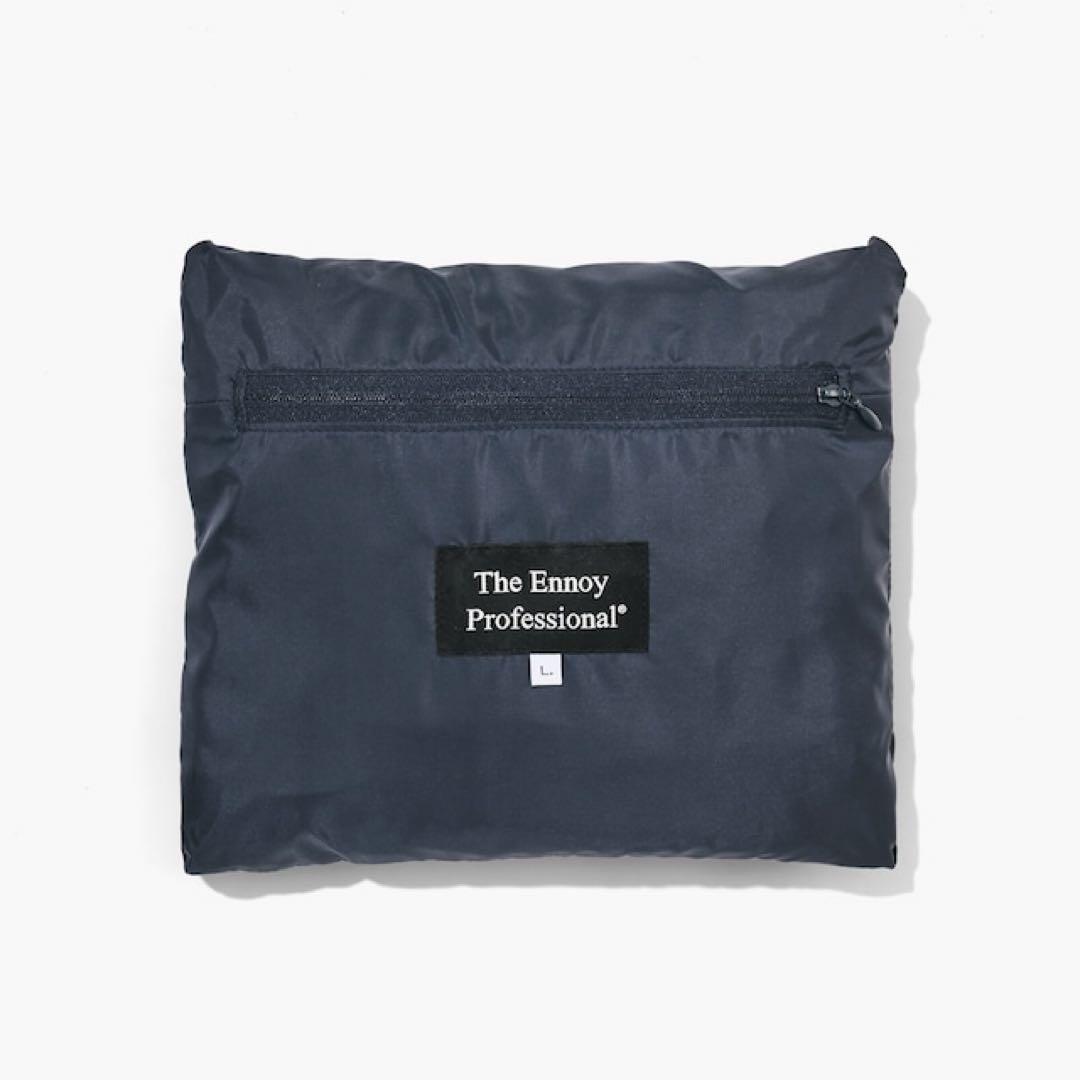 ennoy PACKABLE NYLON JACKET NAVY