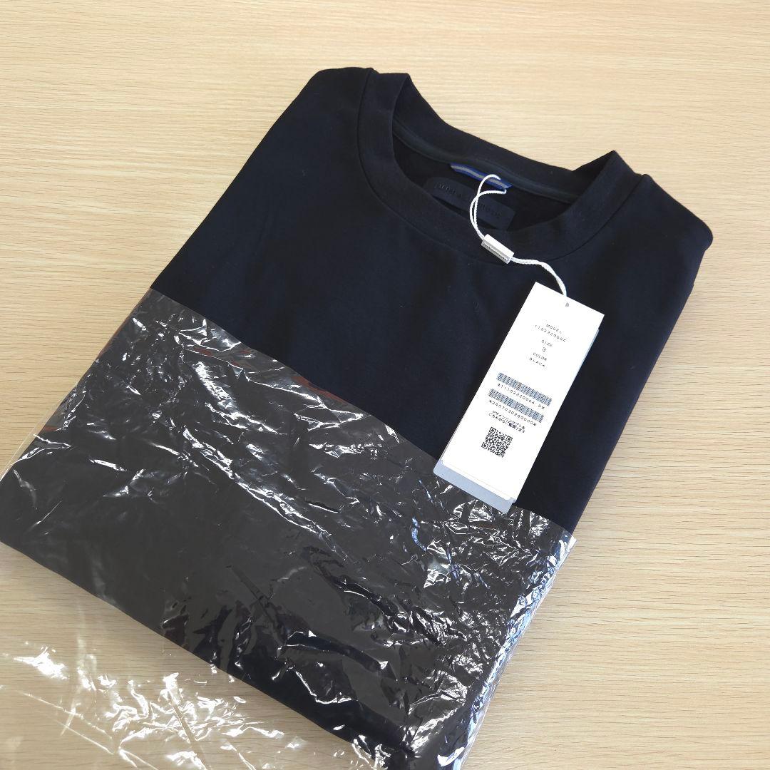 ジュンハシモト クルーネック 七分袖カットソー