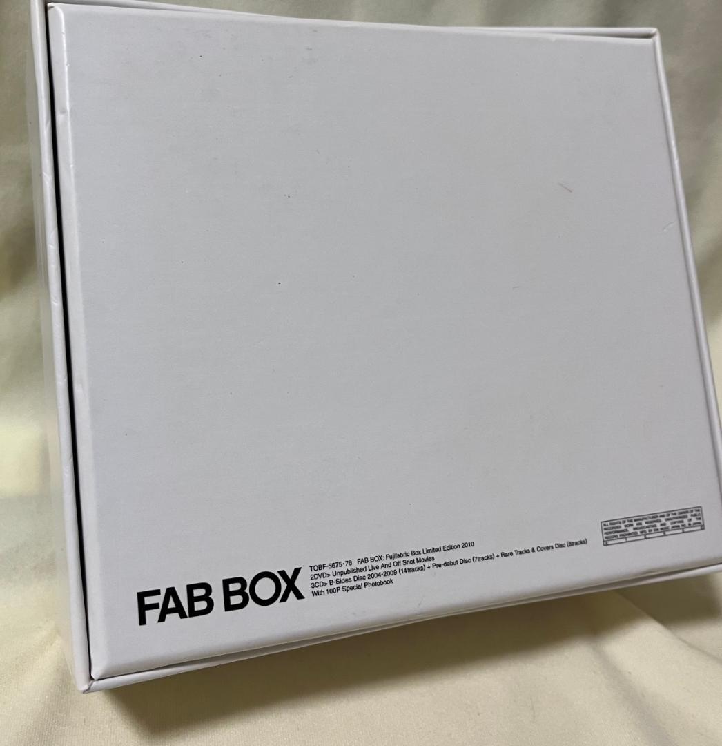 中古DVD+CD】FUJIFABRIC 限定版 5枚セット FAB BOX - メルカリ