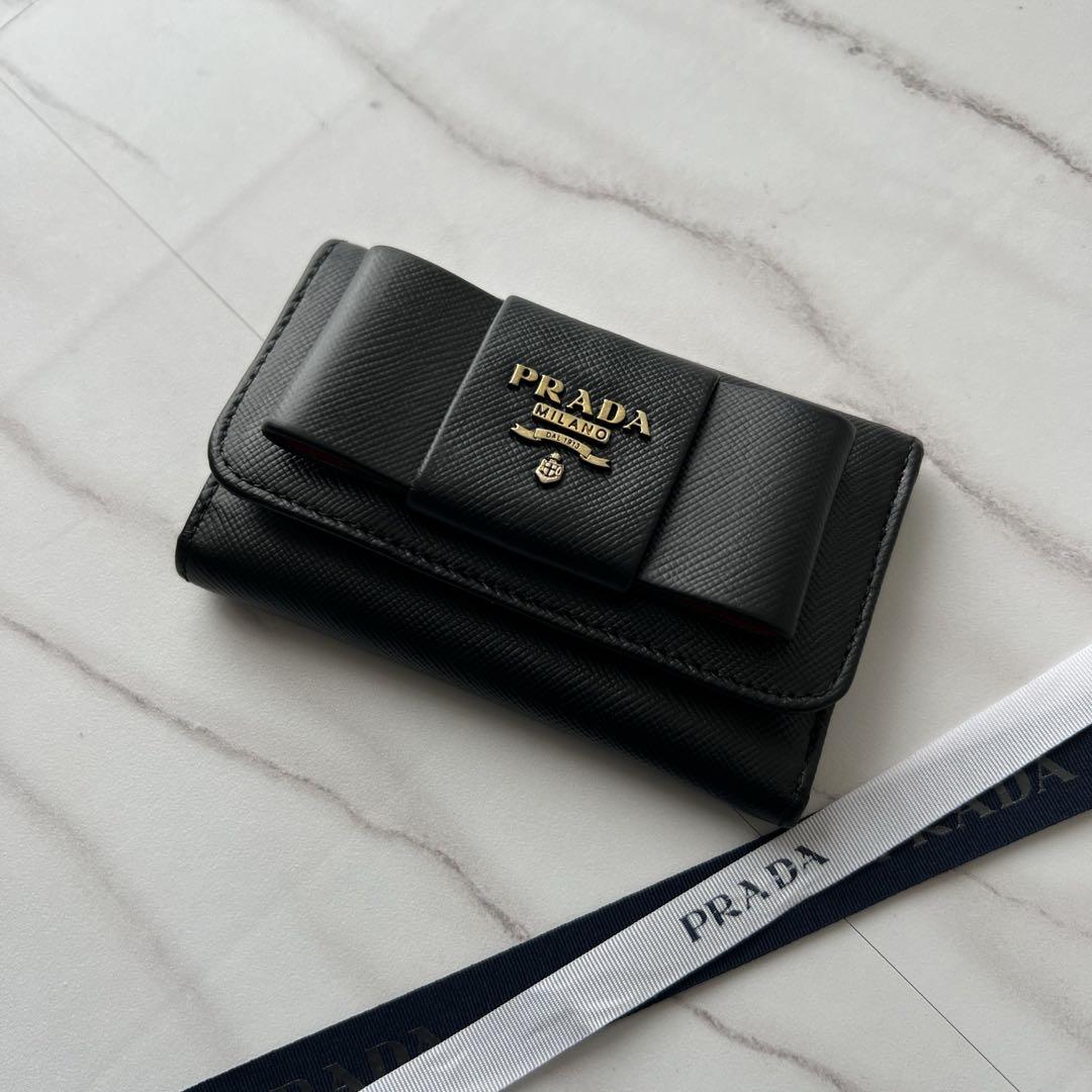 141 美品 PRADA プラダ キーケース 10,032円