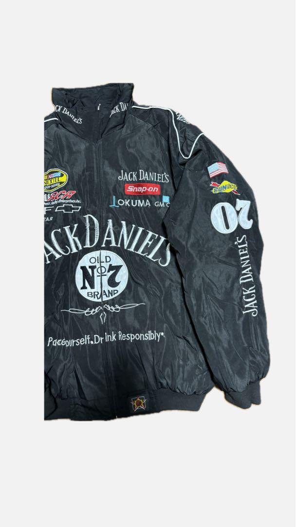 魅力的な ジェフハミルトン ジャックダニエルレーシングジャケット ジャケット・アウター