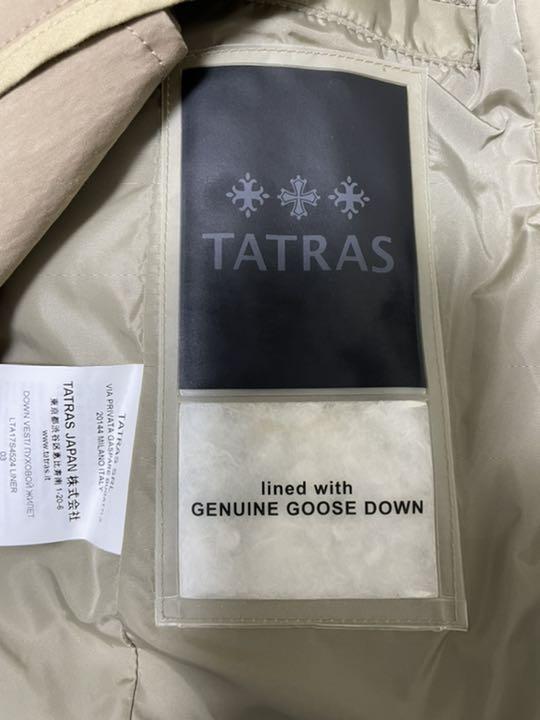 限定値下げ　タトラス TATRAS ダウンベスト付き　ETNA トレンチコート
