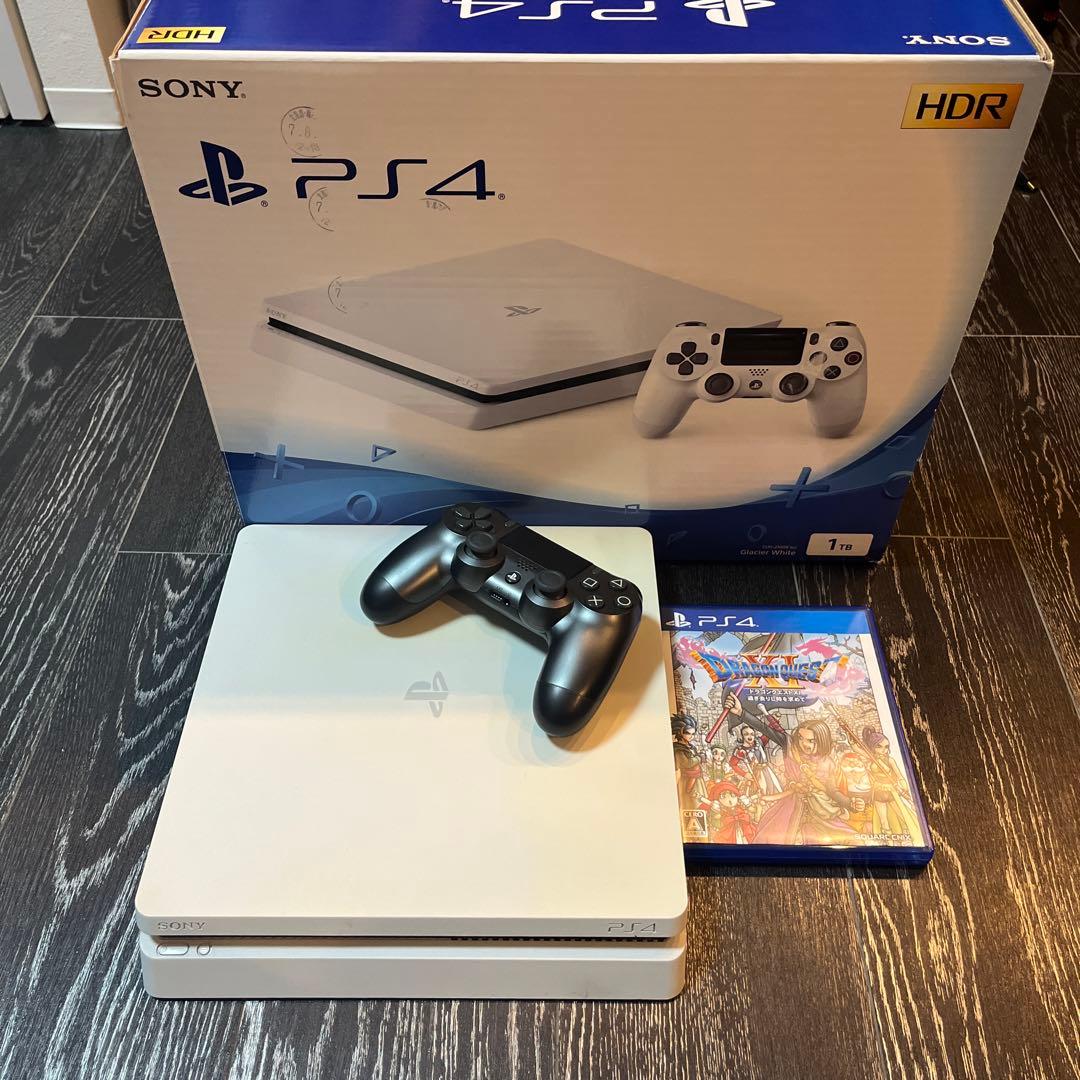 SONY PS4slim 1TB CUH-2100B 本体　ドラクエXIセット