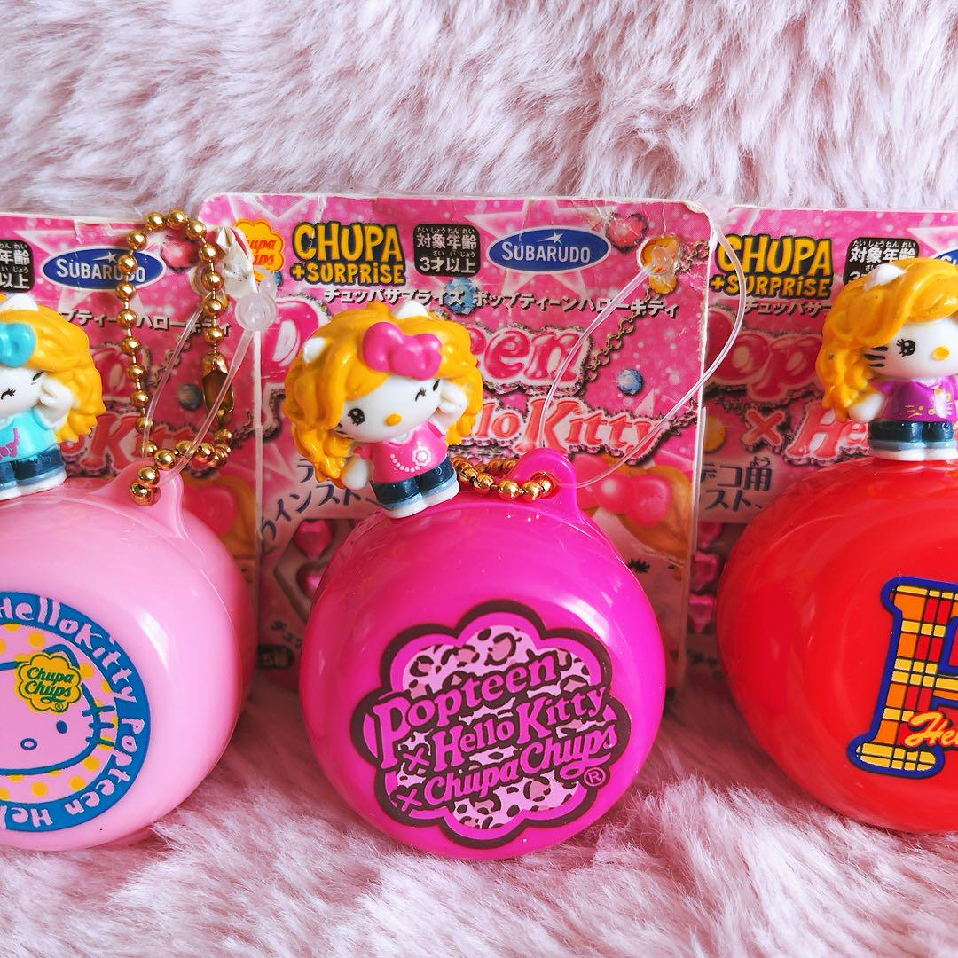 希少レア　ハローキティ　Popteenコラボ　平成ギャル　2008 小物ケース