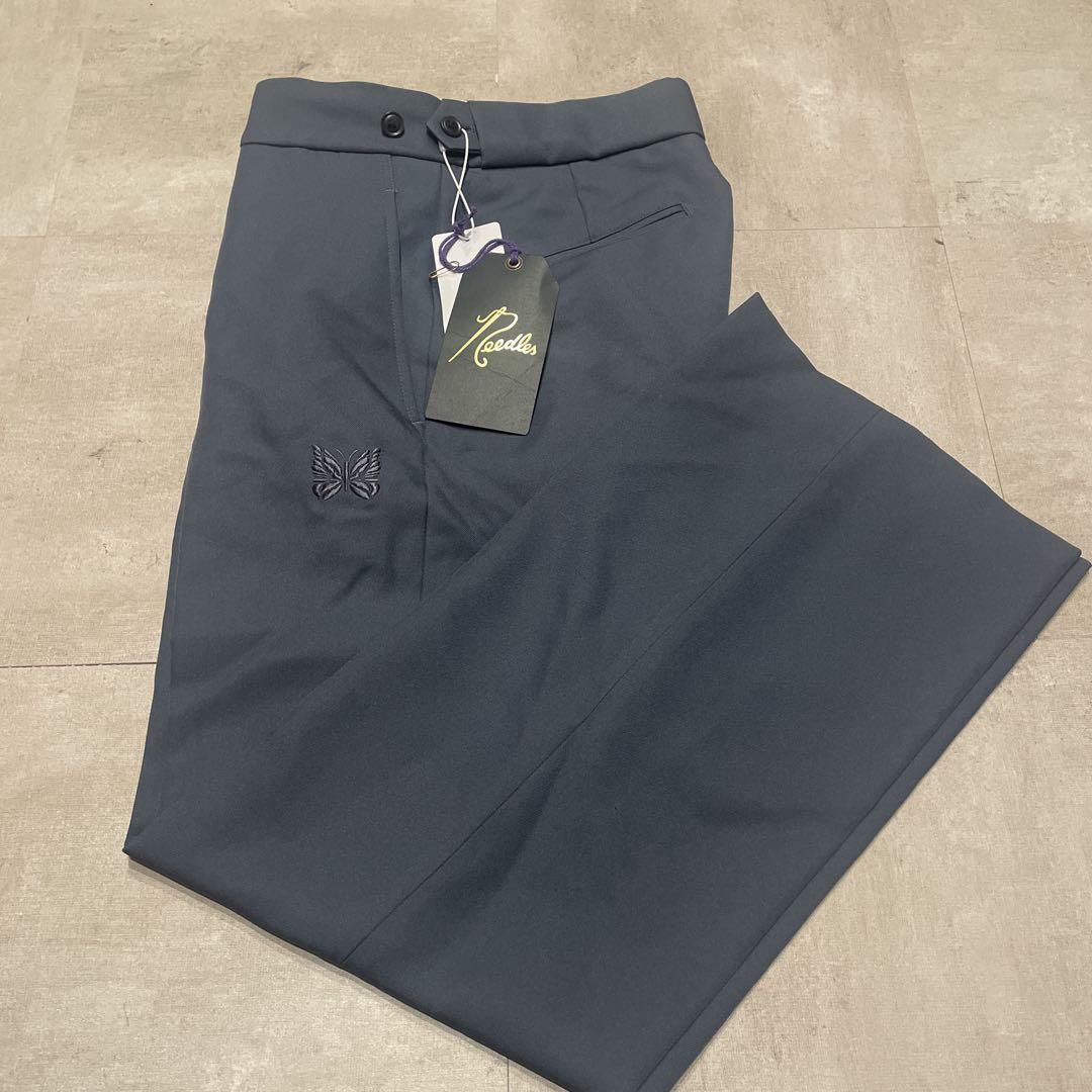 【関税込み】NEEDLES ネイビー サイドタブ トラウザーズ NEEDLES ニードルズ SIDE TAB TROUSER - TWILL PLAID トラウザー