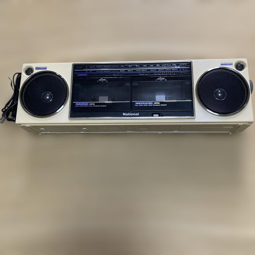 National ラジカセ　RX-D30 COUPLE レトロ