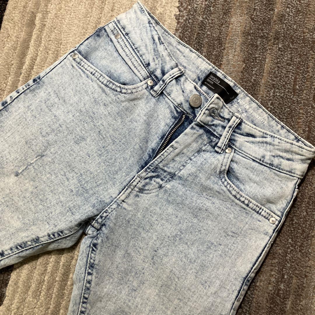 Bershka スーパースキニーフィット デニム ジーンズ サイズ28