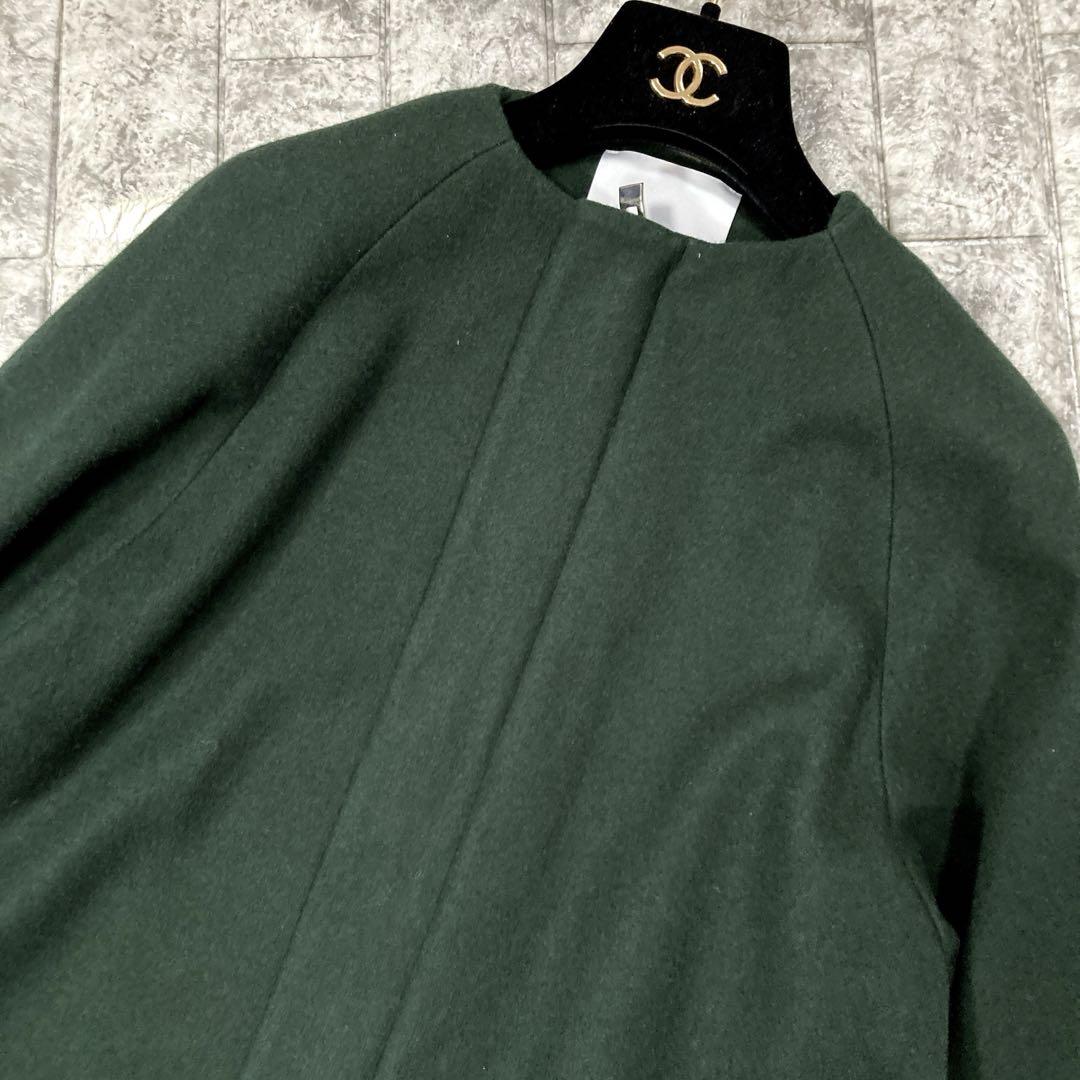 セール】TUCK SHOLDER LONG CT / タックショルダーロングコート