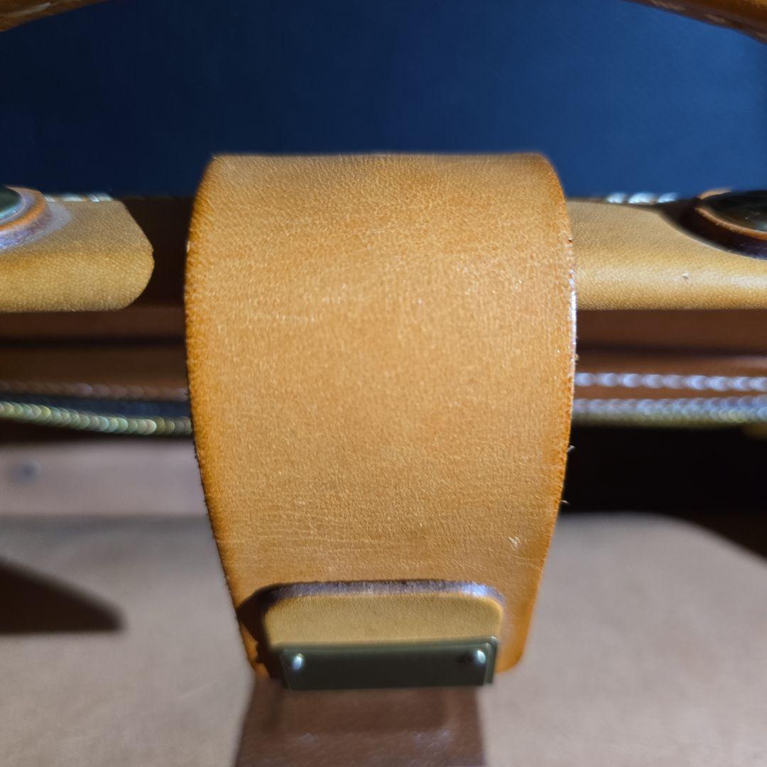 HERZ ヘルツ⭐ソフトダレスバッグ 本革 キャメル 鍵付き HERZ ヘルツ⭐ソフトダレスバッグ 本革 キャメル 鍵付き