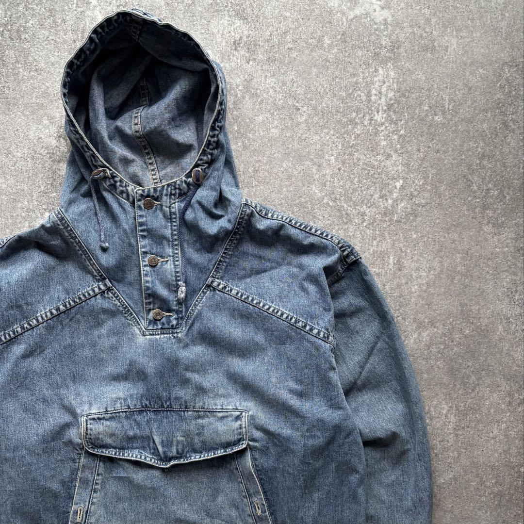 90s GAP オールドギャップ デニム アノラック oldgap - メルカリ 90s GAP オールドギャップ デニム アノラック oldgap - メルカリ