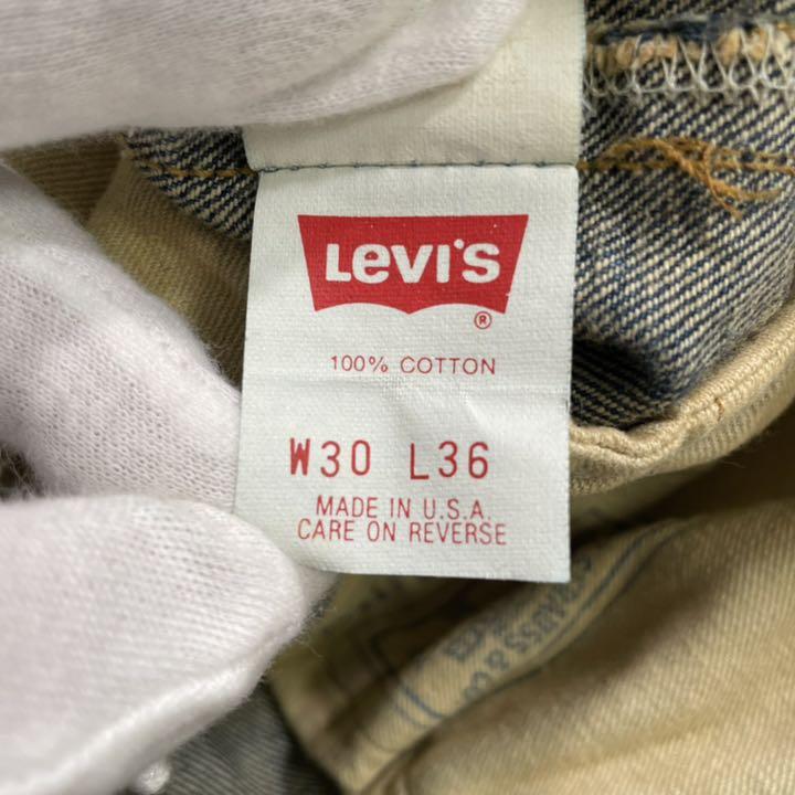 大得価定番 LEVIS USA製 ジーンズ 濃紺 BIGE mRZ15-m76153292207 リーバイス 501 バレンシア 豊富な好評