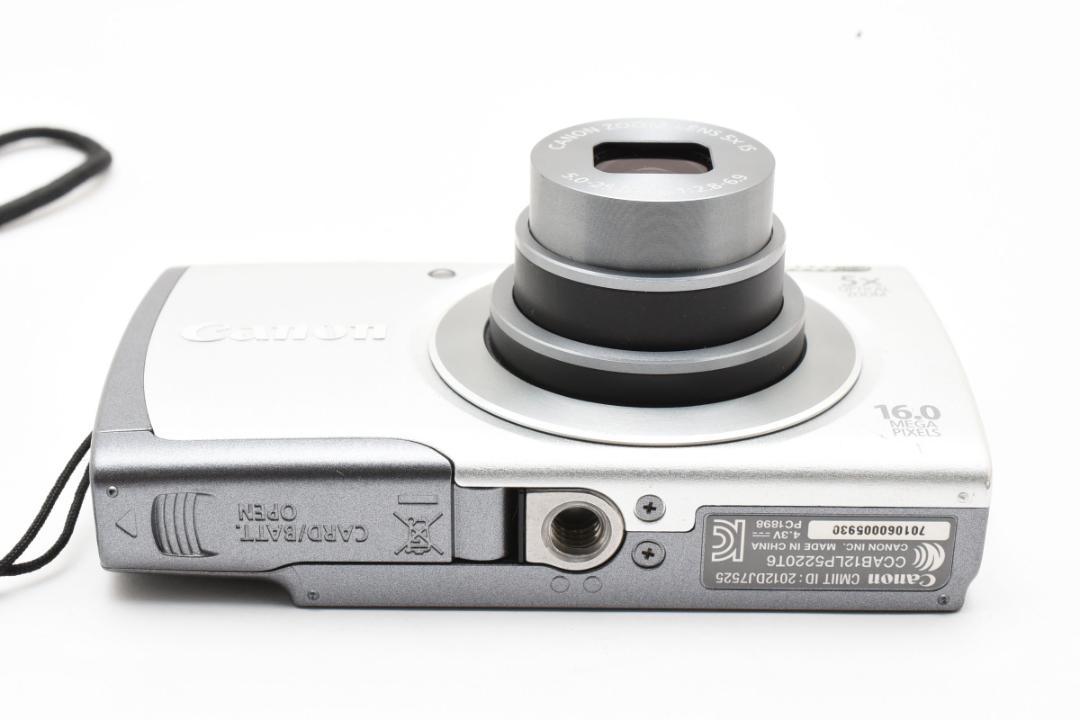 【美品】Canon Powershot A3500 IS シルバー　動作確認済