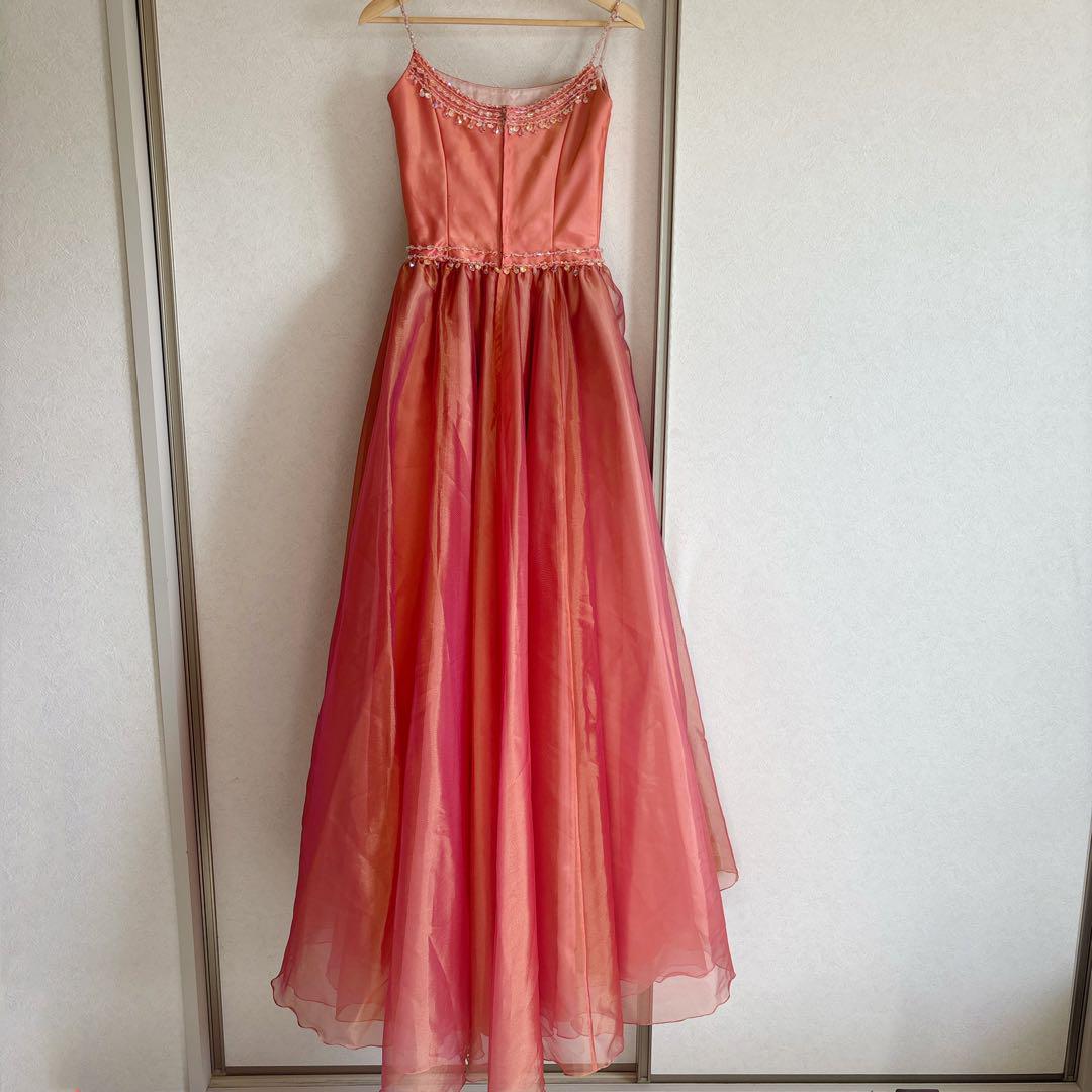 orange bijou 8号 約Mサイズ(演奏会発表会・ウエディング・結婚式