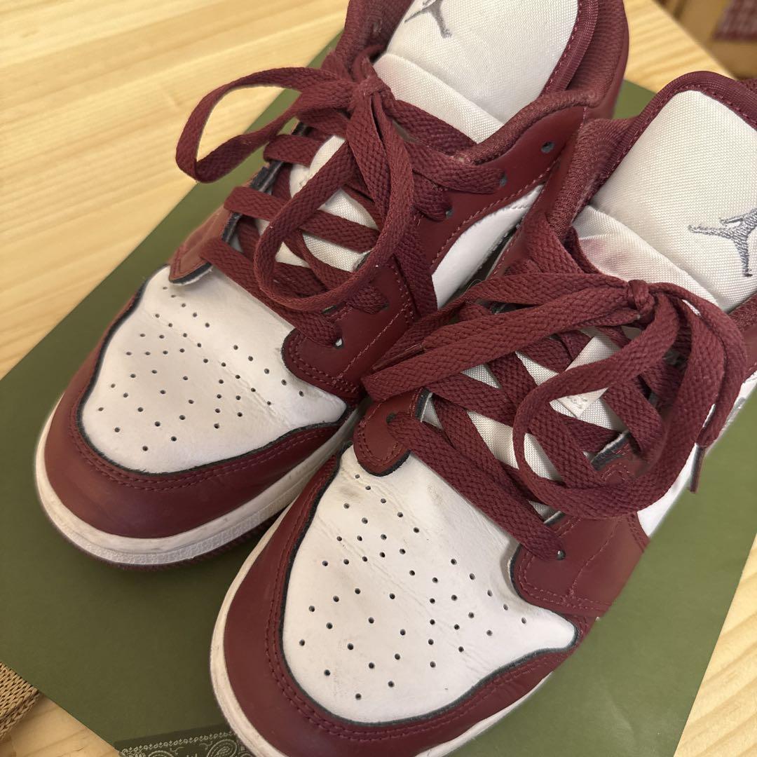 NIKE AIR JORDAN 1 LOW 553560-615 24cm 箱無 AIR JORDAN 1 LOW GS - スニーカーショップSKIT