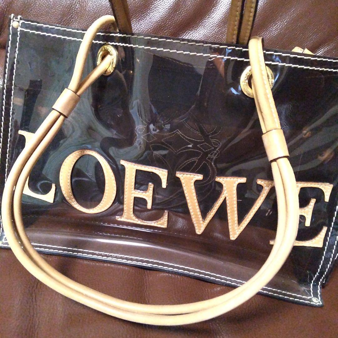 LOEWE クリア ショルダーバッグ