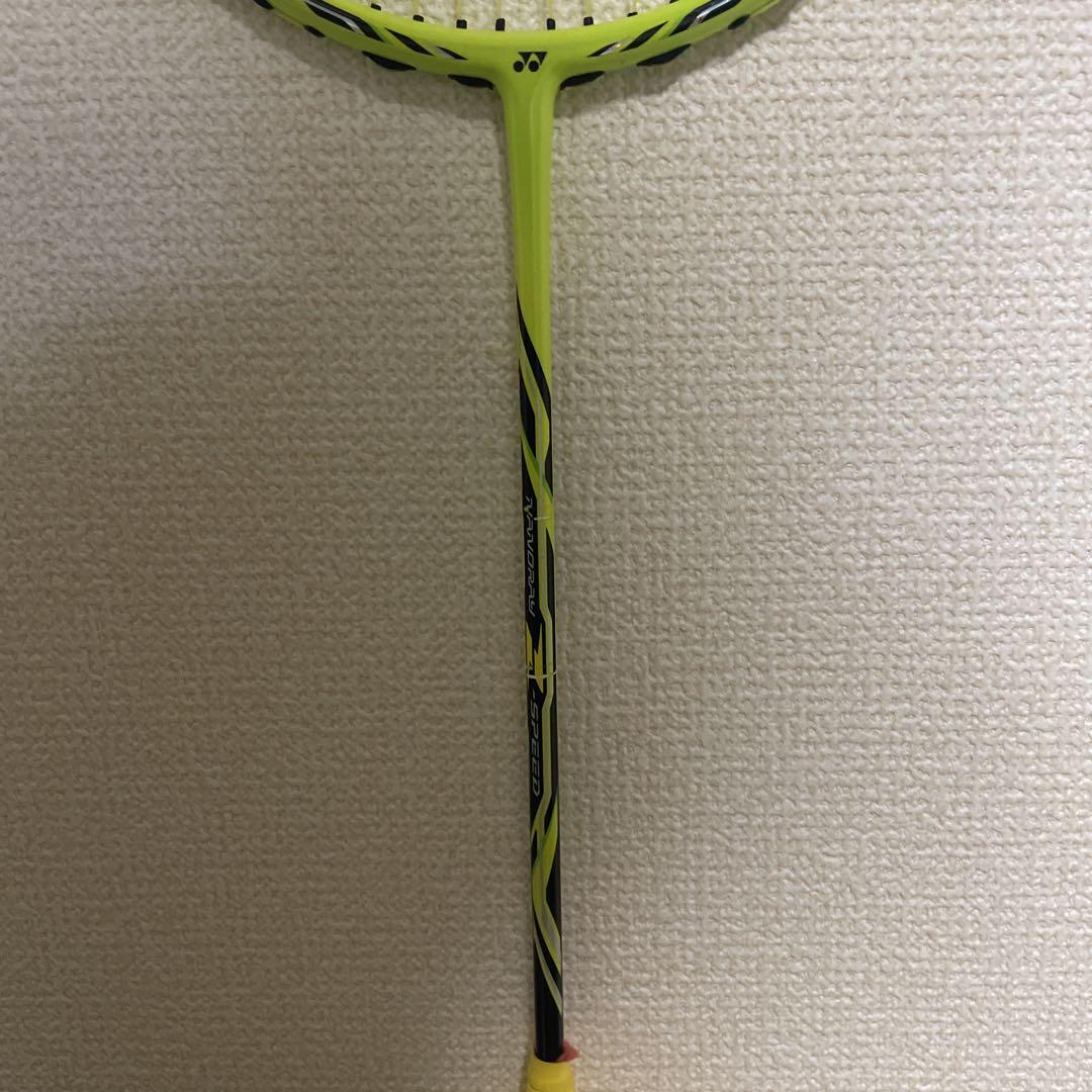 YONEX ナノレイZスピード ガット付き 3UG5