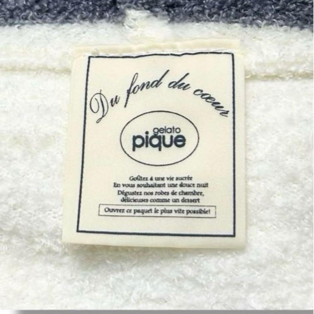 ジェラートピケ パーカー ボーダー パジャマ ルームウェア モコモコ SIZE gelato pique DECORATOM_COM_BR