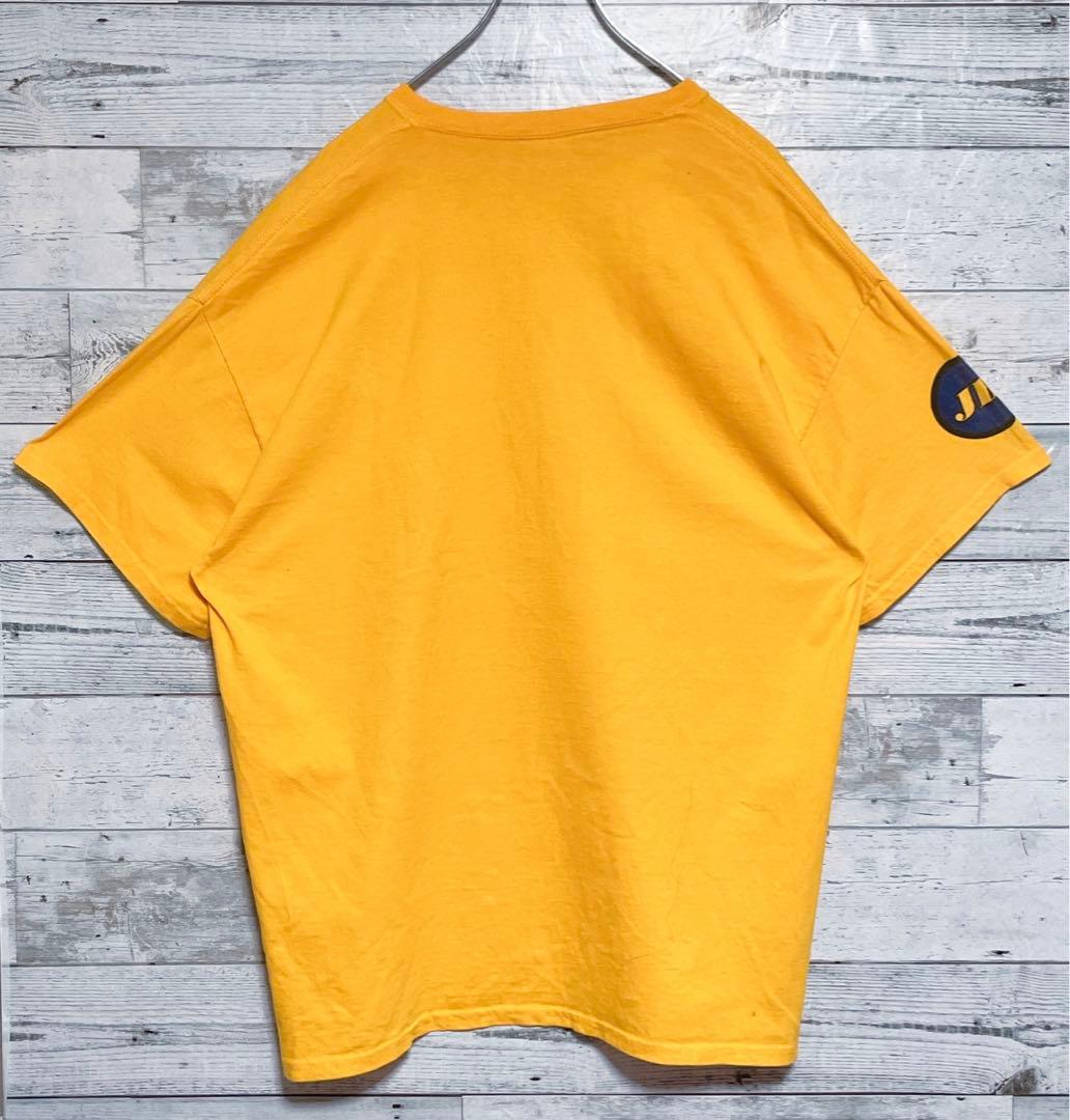 大人気》GILDAN☆NBAレイカーズ XL ビッグロゴ ゆるダボ Tシャツ T