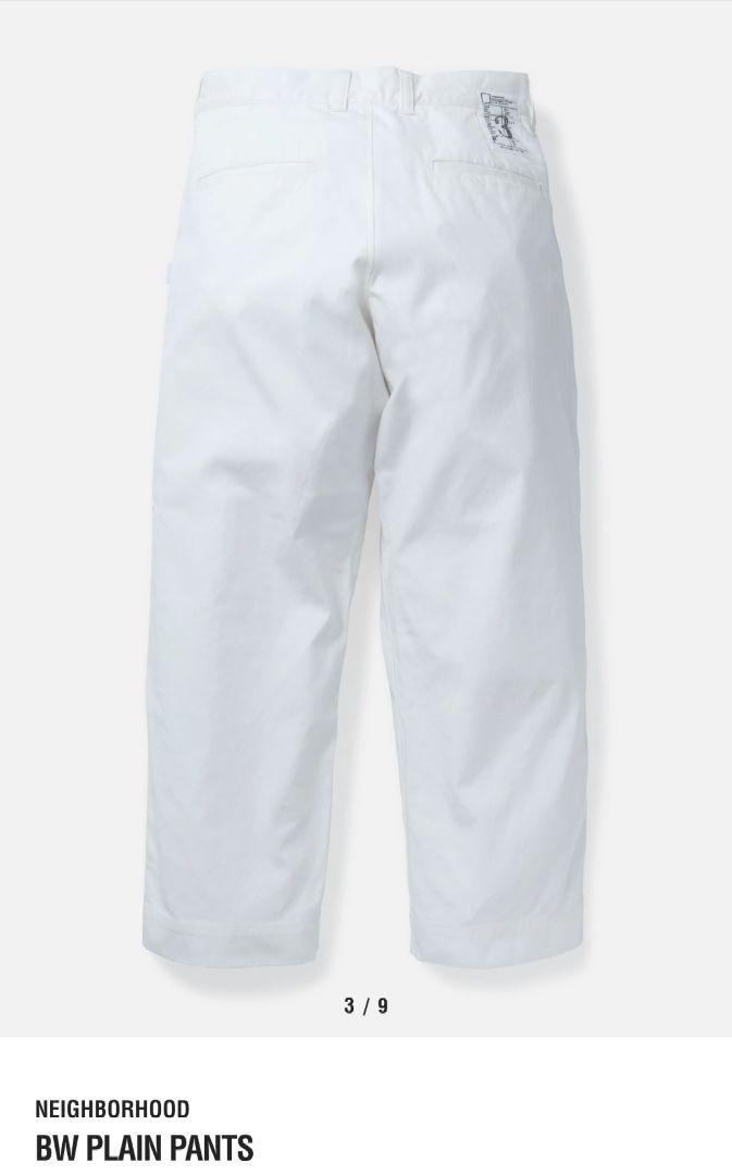 パンツ NEIGHBORHOOD BW PLAIN PANTS L 新品 NEIGHBORHOOD BW PLAIN PANTS L