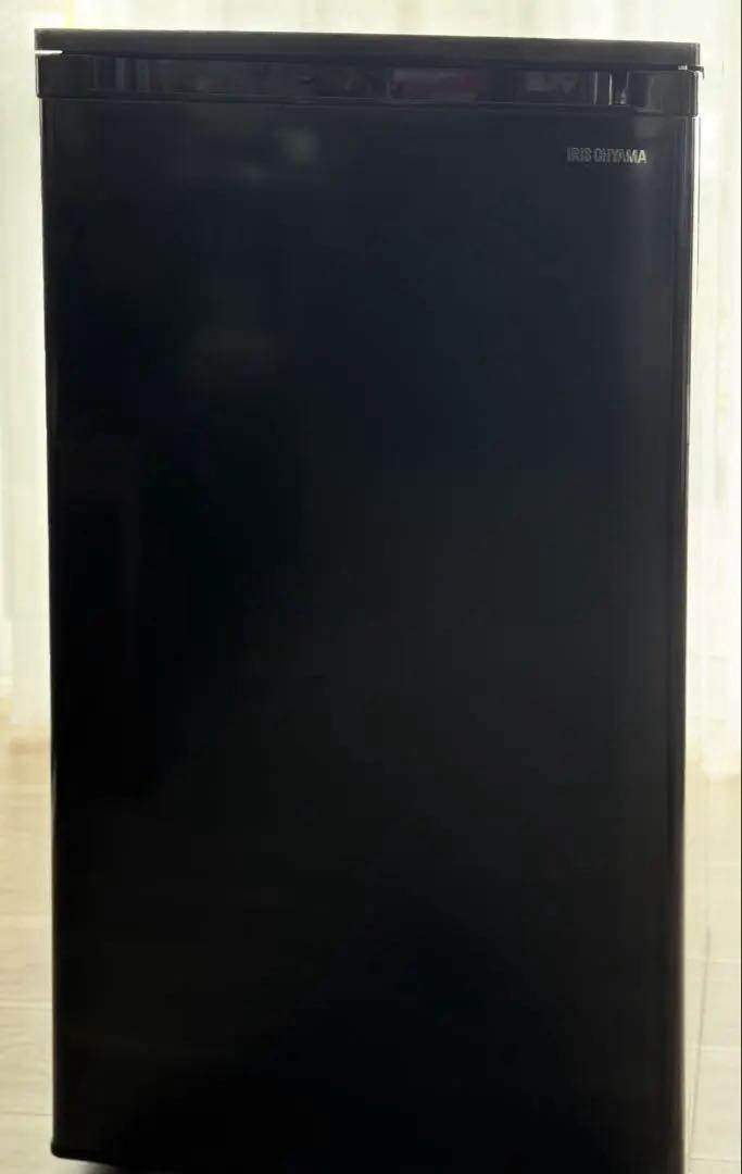冷凍庫 小型 アイリスオーヤマ 60L ブラック