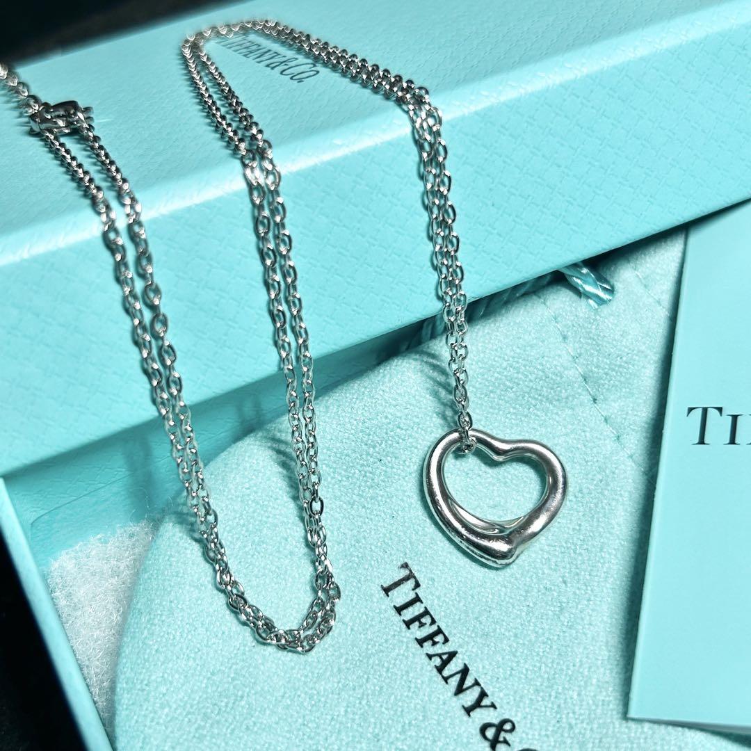 Tiffany ティファニー オープン ハート ネックレス ペンダント