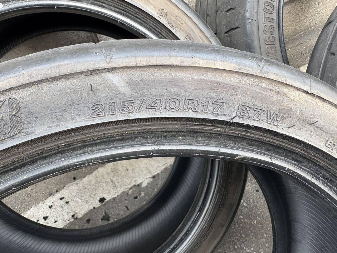 ブリヂストン　ポテンザRE-71RS 215/40R17 中古4本セット