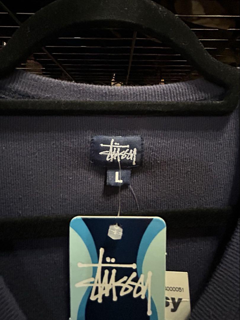 old stussy 90's 紺タグ カーディガン - メルカリ