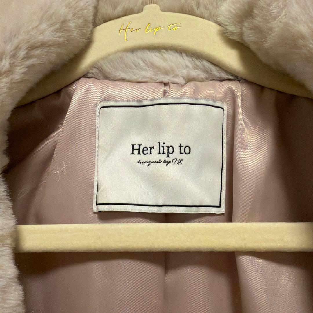 最終値下Her lip to Winter Love Faux Fur Coat 最終値下Her lip to Winter Love Faux Fur Coat