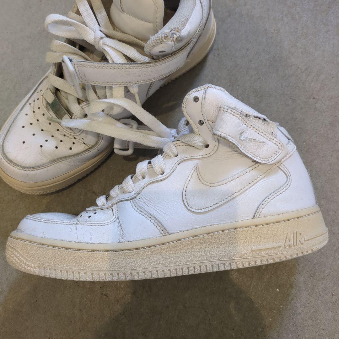 Nike Air Force 1 ホワイト ハイカット エアホース1 82シンス