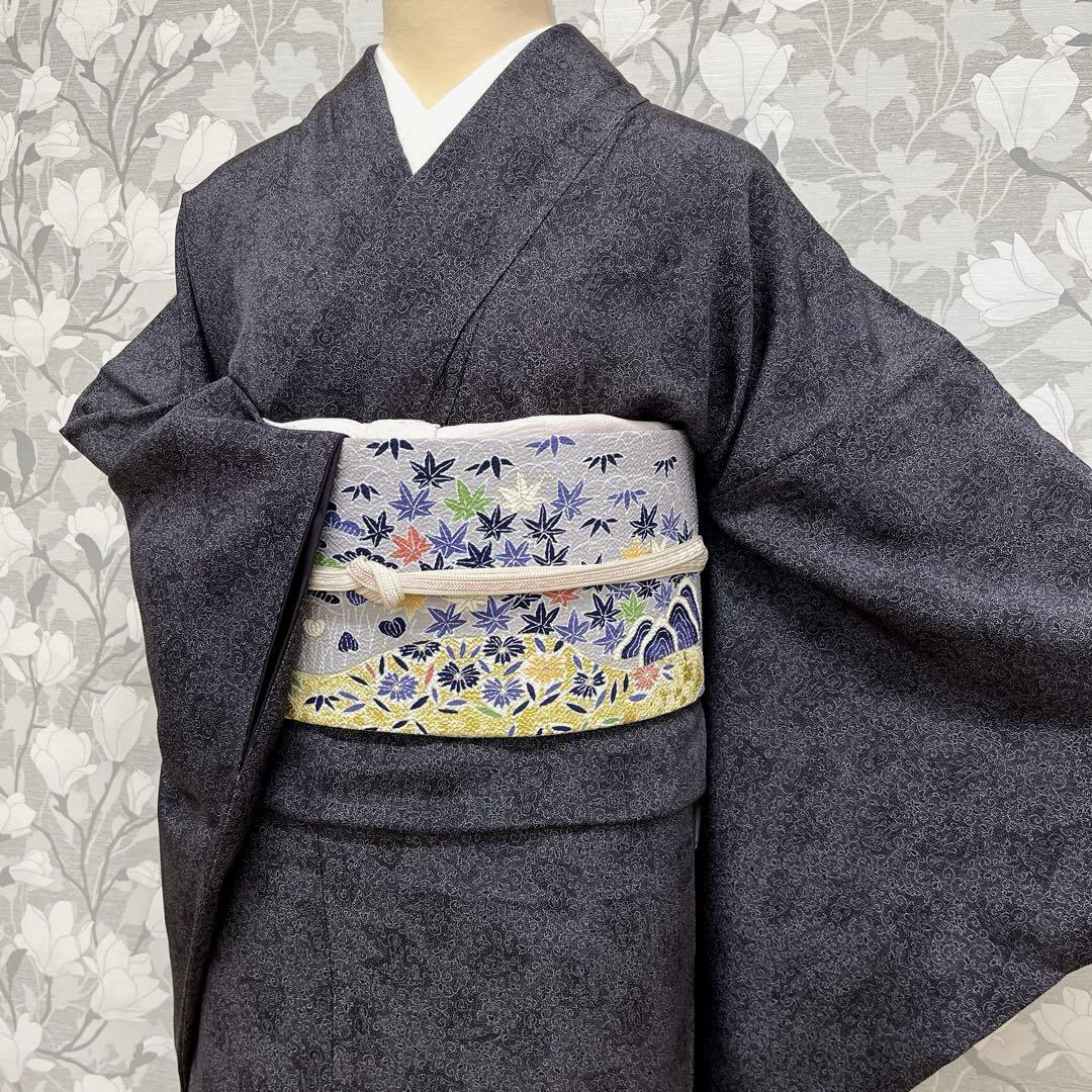 正絹 人間国宝 江戸小紋 中村勇二郎 草木染 - メルカリ