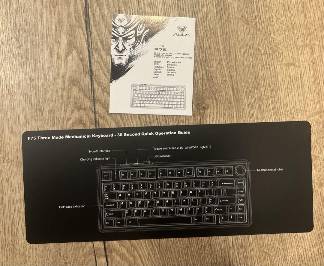 【未使用品】Aula F75 メカニカルキーボード ReefBlack Aula F75 メカニカルキーボード ReefBlack - メルカリ