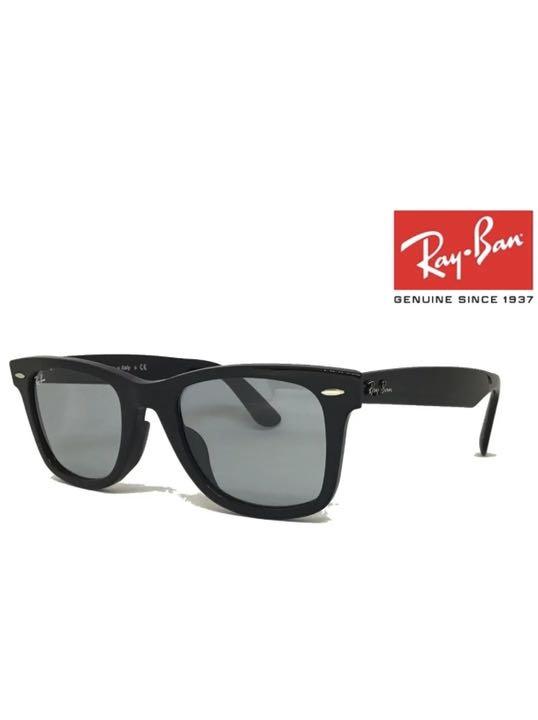 レイバン WAYFARER RB2140F 601 R5 ブラック ライトグレー