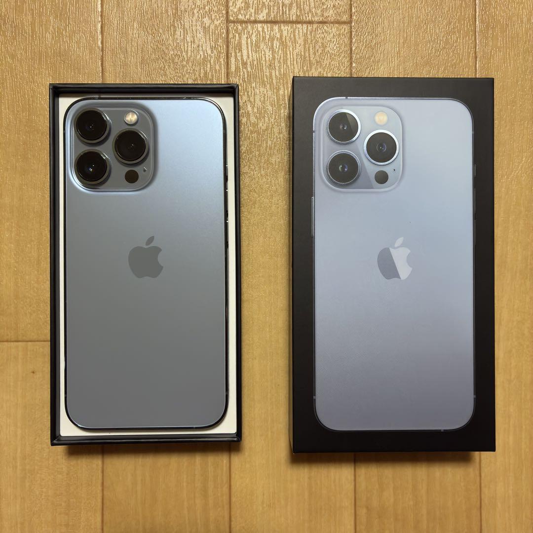 【美品】iPhone13pro 128GB　シエラブルー　付属品全てあり　本体