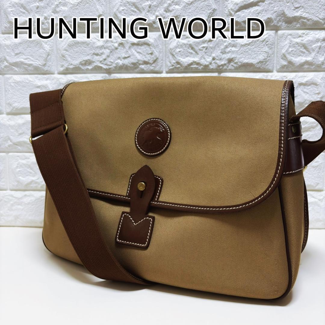 ハンティングワールド　ショルダーバッグ　サファリトゥデイ　メッセンジャー