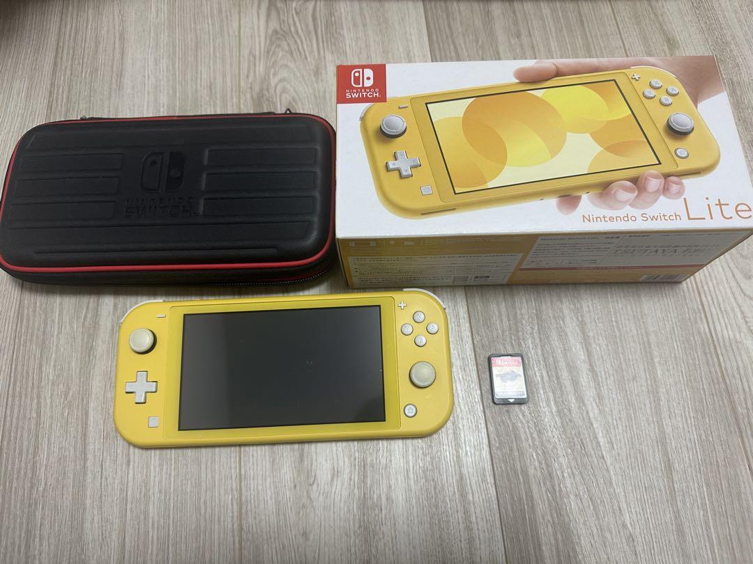 Nintendo Switch Lite イエロー 本体 ソフト付きNintendo Switch