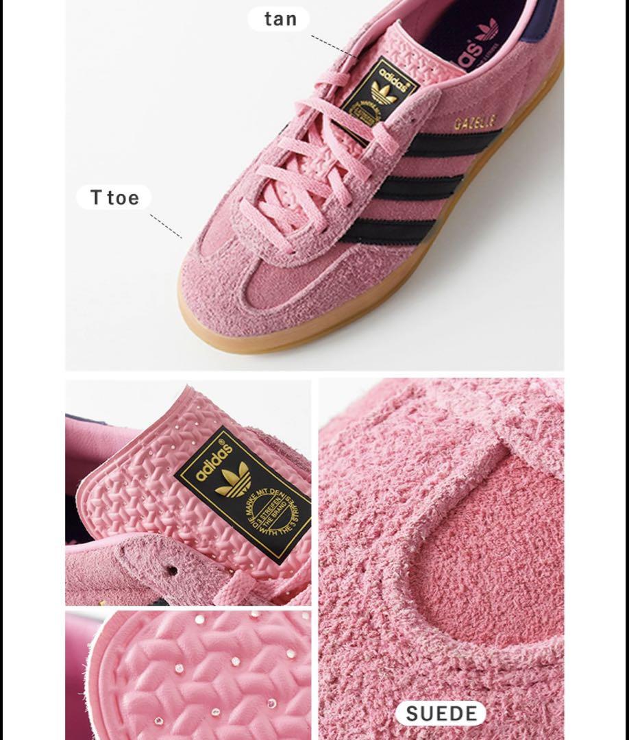 【良品】 adidas GAZELLE INDOOR ガゼルインドア ピンク