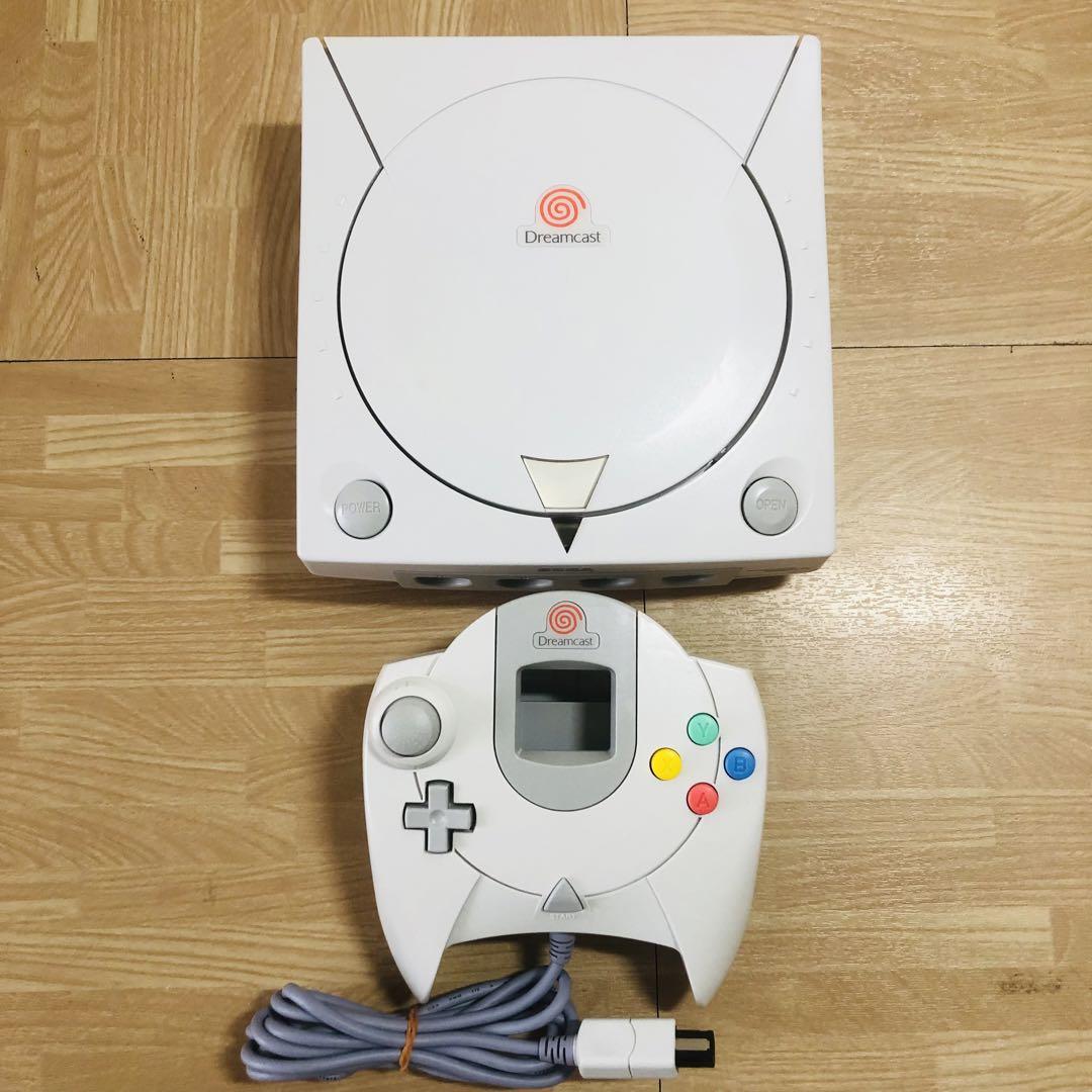 豪奢な ドリームキャスト本体 HKT-3000 SEGA &コントローラー 動作 豪奢な ドリームキャスト本体 HKT-3000 SEGA &コントローラー 動作