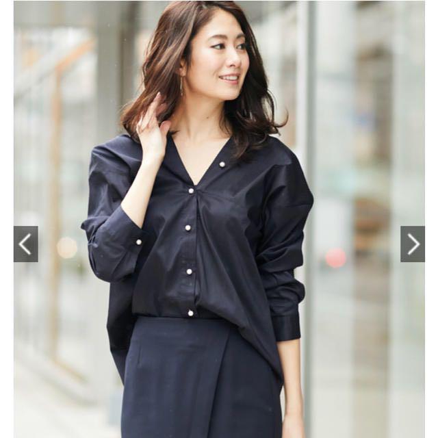 Launge dress パール シャツ ブラウス