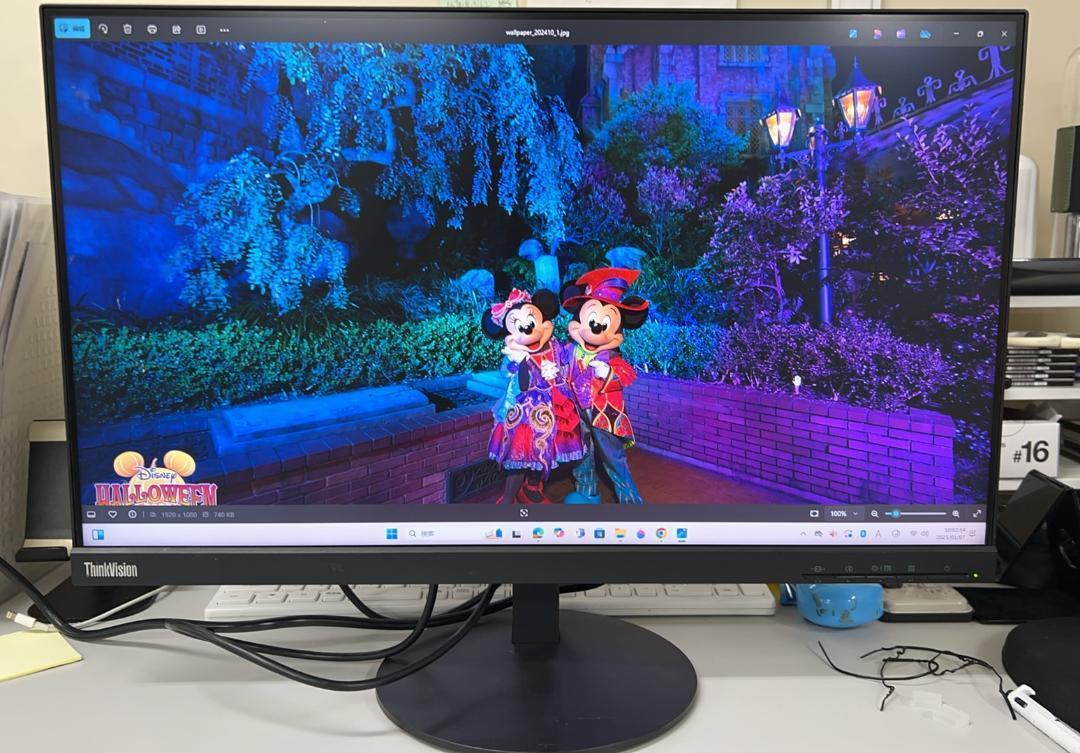 Lenovo S24e-10 23インチモニター　擦り傷有り 送料無料