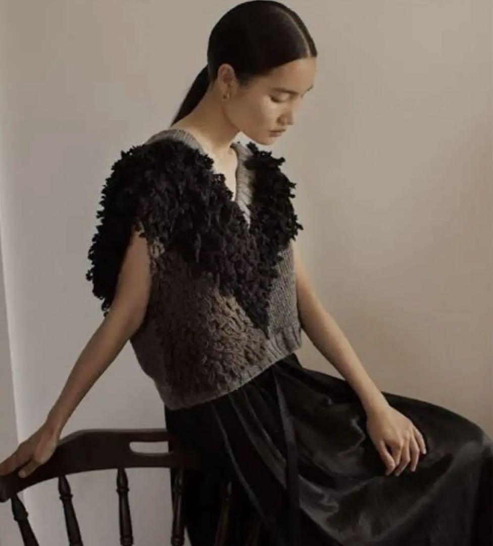 LEINWANDE Mix Roop Sleeveless Sweater