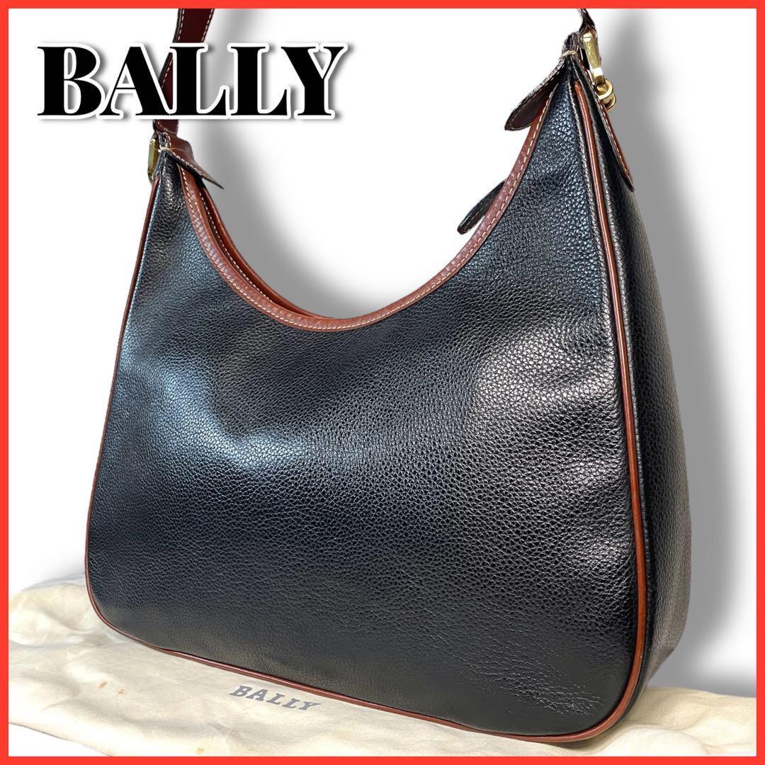 【極美品】BALLY バリー　ハンドバッグ　ョルダー　金具　カーフレザー　黒 楽天市場】美品 BALLY バリー ヴィンテージ ブラック 黒