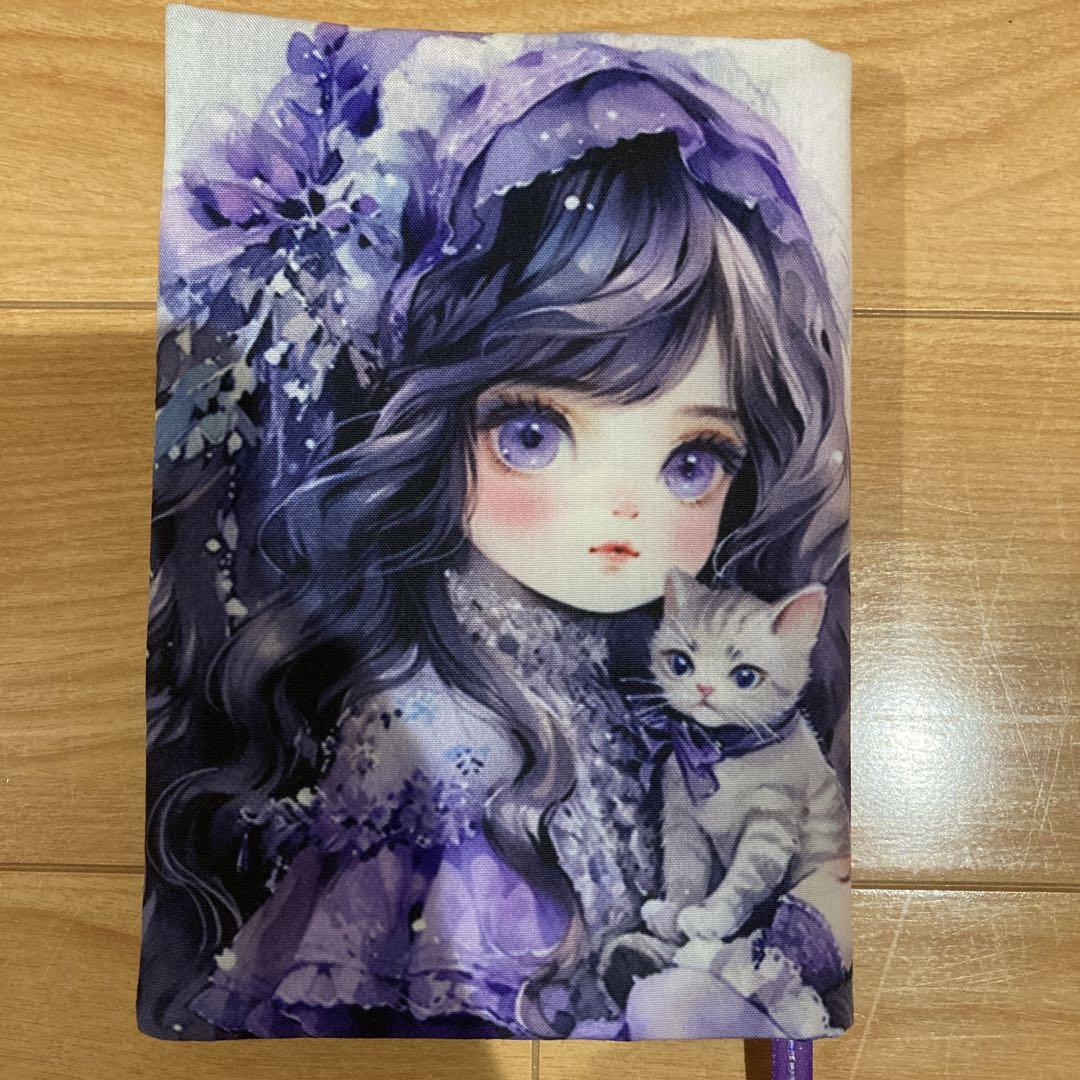 ★専用です★ブックカバー ハンドメイド 猫ちゃんパネル