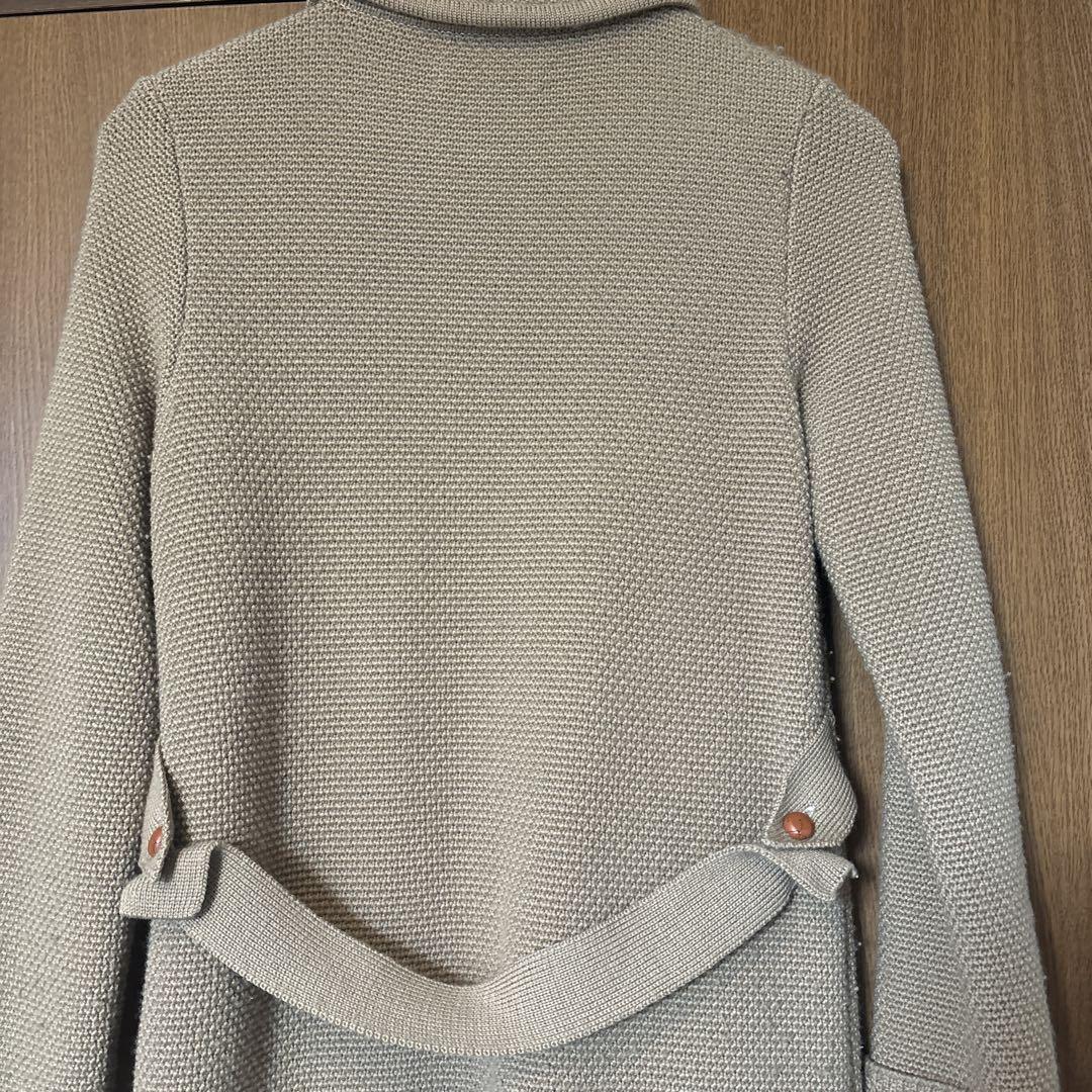 manna ベージュ ロングコート