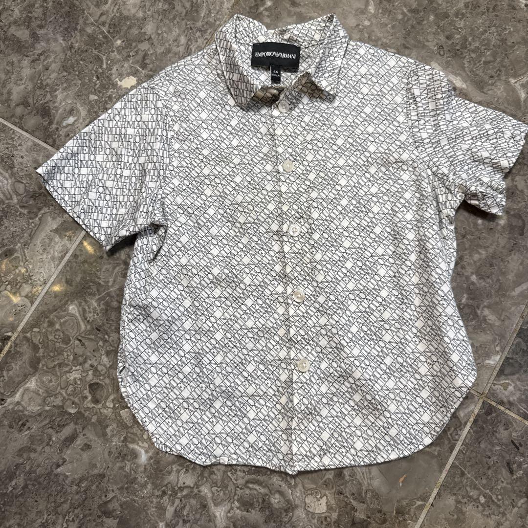 EMPORIO ARMANI 半袖シャツ 4A（106センチ）