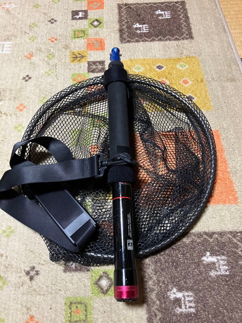 ランディングポール、ネット　タモジョイント、ショルダーベルト　セット