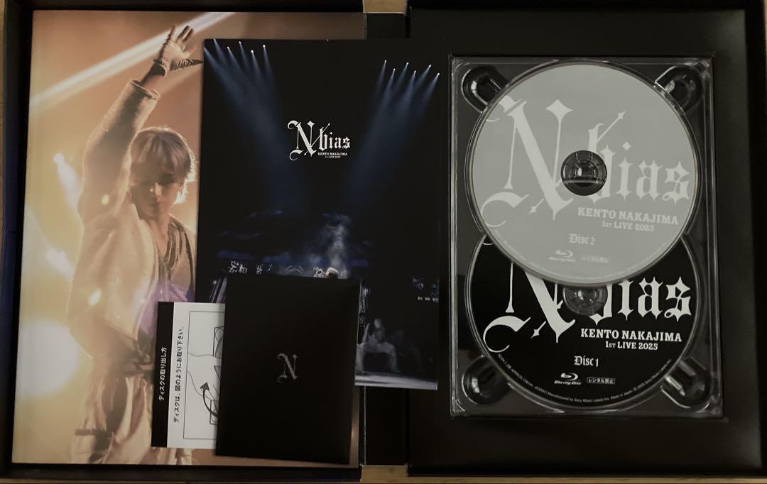 美品 中島健人 1st Live 2025 N/bias 豪華限定盤 2BD - メルカリ